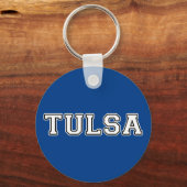 Tulsa Oklahoma Sleutelhanger (Voorkant)