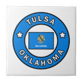 Tulsa Oklahoma Tegeltje (Voorkant)