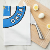 Tulsa Oklahoma Theedoek (Quarter Fold)