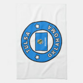 Tulsa Oklahoma Theedoek (Verticaal)