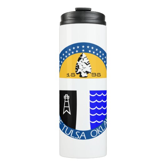 Tulsa, Oklahoma Thermosbeker (Voorkant)