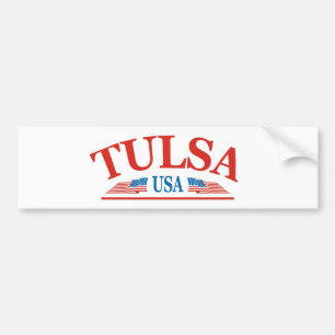 Tulsa Oklahoma USA Bumpersticker