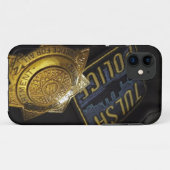 Tulsa-politiezaak Case-Mate iPhone Case (Achterkant (horizontaal))