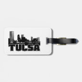 Tulsa Skyline Bagagelabel (Achterkant horizontaal)