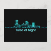 Tulsa Skyline Briefkaart (Voorkant)