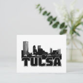 Tulsa Skyline Briefkaart (Staand voorkant)