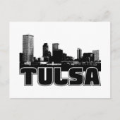 Tulsa Skyline Briefkaart (Voorkant)