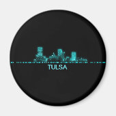 Tulsa Skyline Magneet (Voorkant)