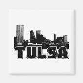 Tulsa Skyline Magneet (Voorkant)
