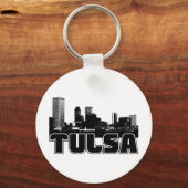 Tulsa Skyline Sleutelhanger (Voorkant)