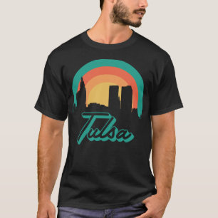 Tulsa Skyline - Staat Oklahoma T-shirt