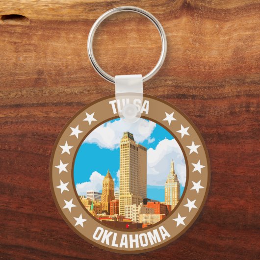 Tulsa Sleutelhanger (Achterkant)