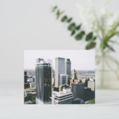 Tulsa stadsbeeld briefkaart (Staand voorkant)