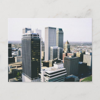Tulsa stadsbeeld briefkaart