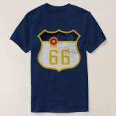 Tulsa Vlag 66 Noodlijdend T-shirt (Design voorkant)