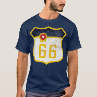 Tulsa Vlag 66 Noodlijdend T-shirt
