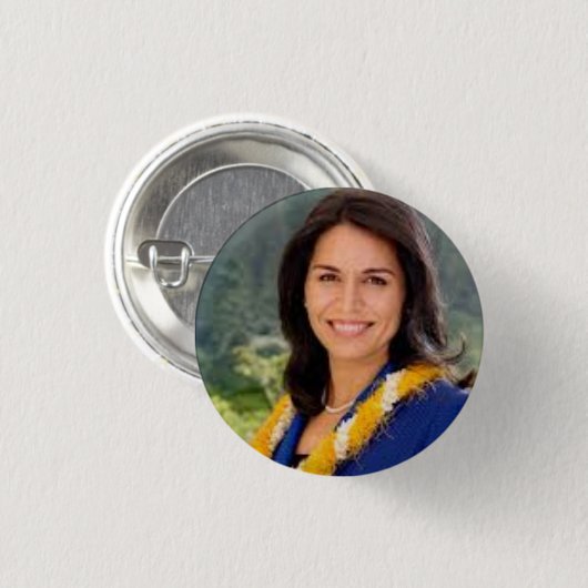 TULSI GABBARD 2020 Presidentiële Button (Voorkant /achterkant)