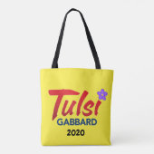 Tulsi Gabbard 2020 Tote Bag (Achterkant)