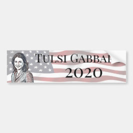 Tulsi Gabbard voor President 2020 kandidaat Bumpersticker