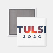 Tulsi Gabbard voor President 2020 Magneet (Voorkant / Achterkant)