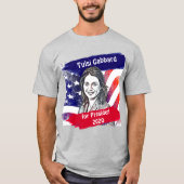 Tulsi Gabbard voor President 2020 T-shirt (Voorkant)