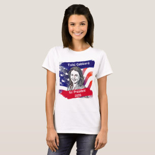 Tulsi Gabbard voor President 2020 T-shirt
