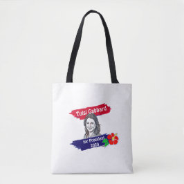 Tulsi Gabbard voor President 2020 Tote Bag