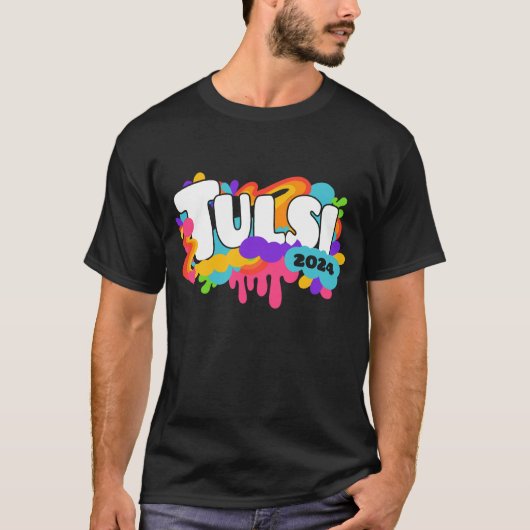 Tulsi Gabbard voor President 2024 Retro T-shirt (Voorkant)
