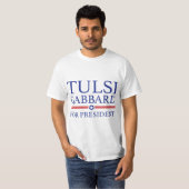 Tulsi Gabbard voor President T-shirt (Voorkant volledig)