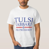 Tulsi Gabbard voor President T-shirt (Voorkant)