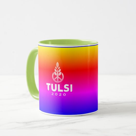 Tulsi Peace 2020 Mok (Voorkant links)
