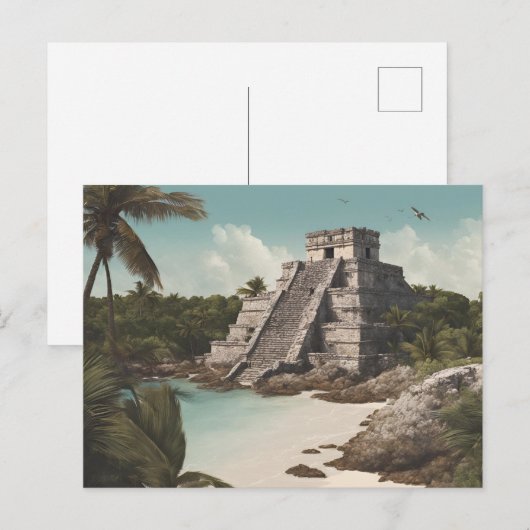Tulum (15) briefkaart (Voorkant / Achterkant)