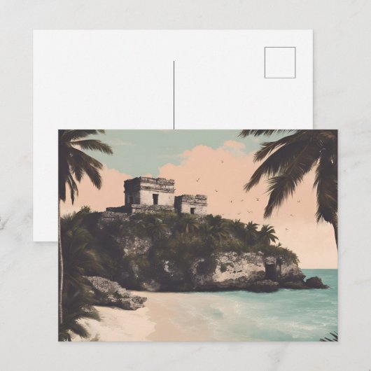 Tulum (19) briefkaart (Voorkant / Achterkant)