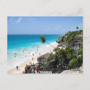 Tulum Beach Mexico Briefkaart