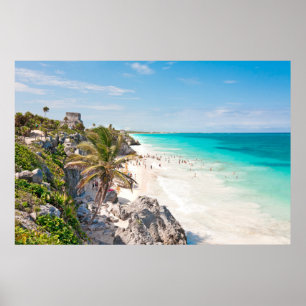 Tulum Beach Poster