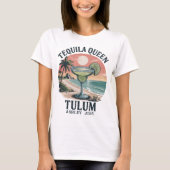 Tulum Bride Bachelorette Shirt (aangepaste naam ja (Voorkant)