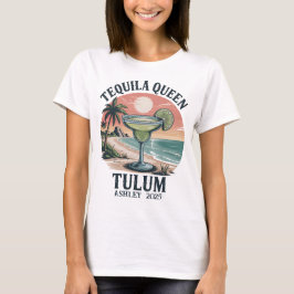 Tulum Bruid vrijgezellenfeest T-shirt (Aangepaste