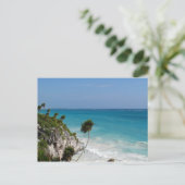 Tulum Cliffs Postcard Briefkaart (Staand voorkant)