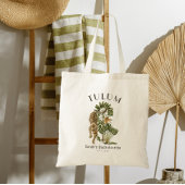 Tulum Leopard Bachelorette Weekend Welkom Tote Bag