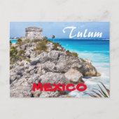 Tulum Maya Mexico Briefkaart (Voorkant)