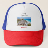 Tulum Mayan Ruins Mexico Trucker Hat Trucker Pet (Voorkant)