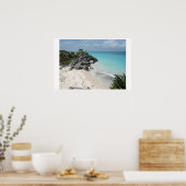 Tulum Mayan Ruins Poster (Keuken)