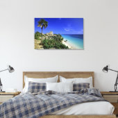 Tulum, Mexico 2 Canvas Afdruk (Insitu (Slaapkamer))