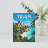 Tulum Mexico Briefkaart (Staand voorkant)