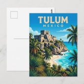 Tulum Mexico Briefkaart (Voorkant / Achterkant)