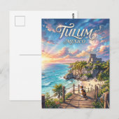 Tulum Mexico Briefkaart (Voorkant / Achterkant)