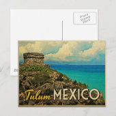 Tulum Mexico Briefkaart (Voorkant / Achterkant)