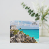 Tulum Mexico Briefkaart (Staand voorkant)