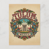Tulum Mexico Briefkaart (Voorkant)
