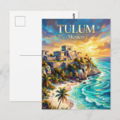Tulum Mexico Briefkaart (Voorkant / Achterkant)